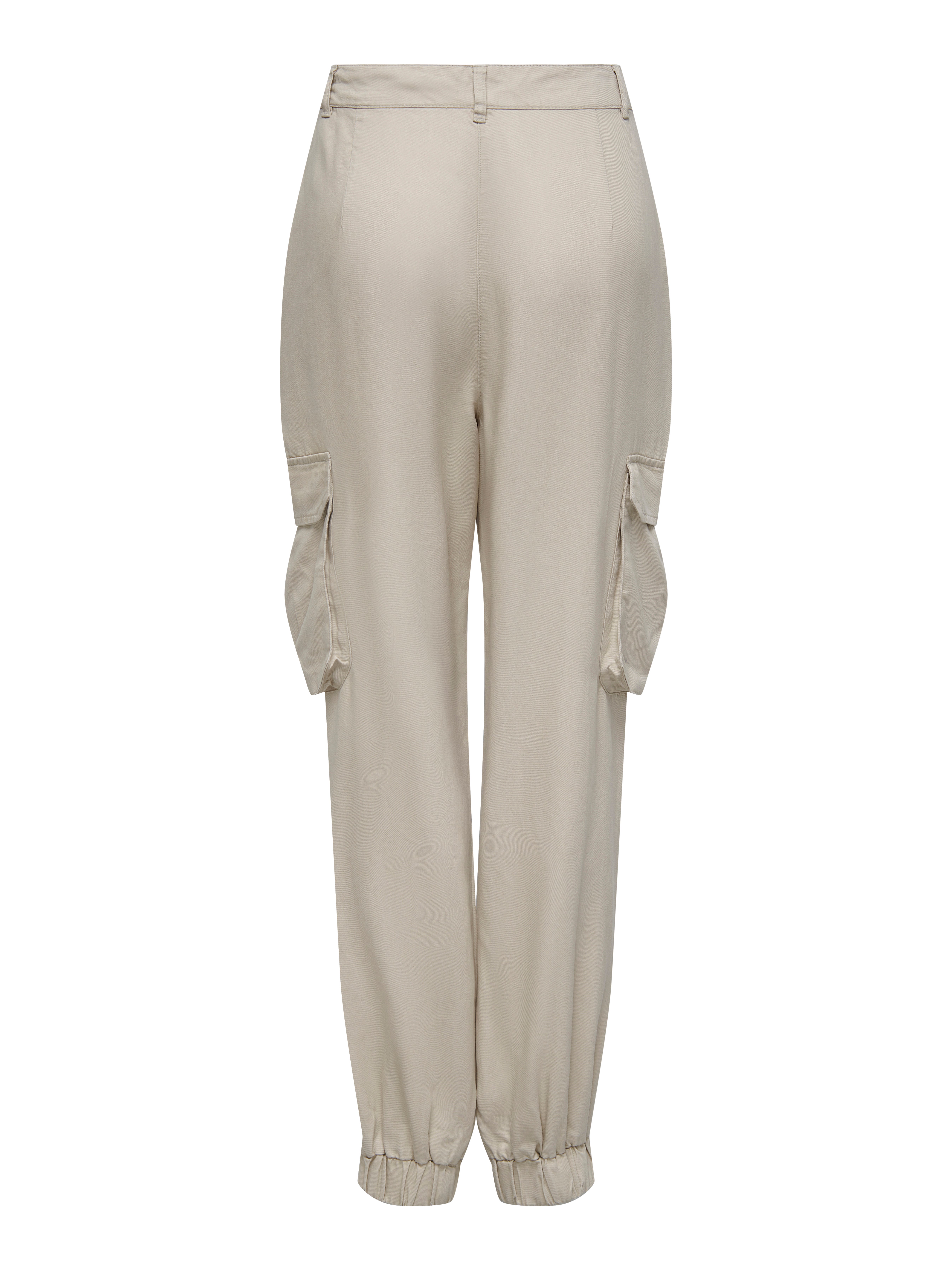 ONLKENYA Mittlere Taille Cargo Schnitt Cargo-Hose Silver Lining