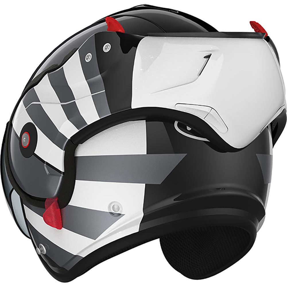 Roof - Casque Boxxer 2 Sunrise Noir / Gris / Blanc