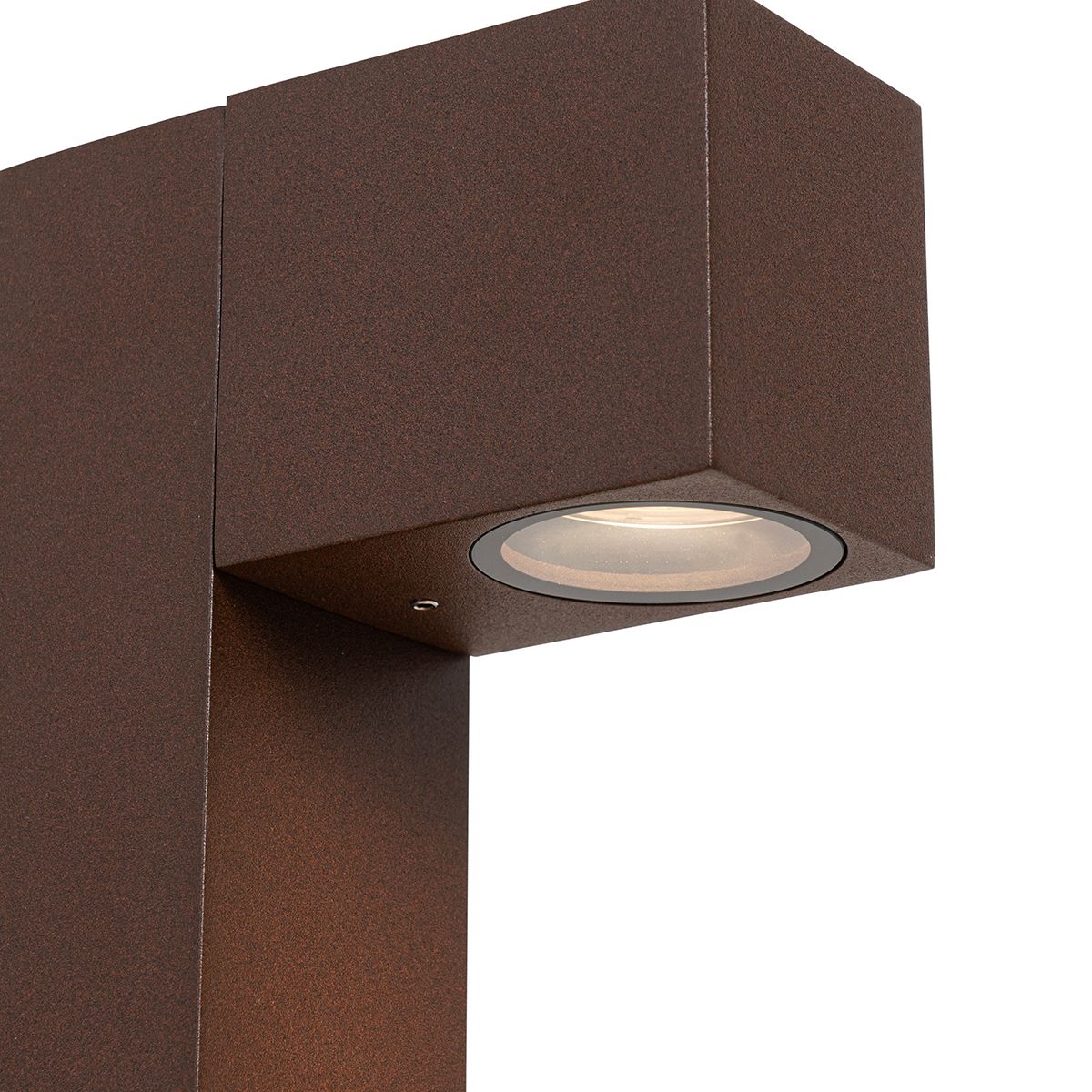Industriële staande buitenlamp roestbruin 30 cm IP44 - Baleno