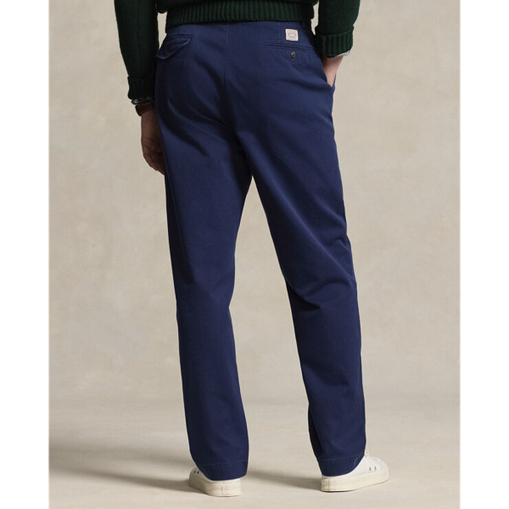 Polo Ralph Lauren 30/2 TWILL-WHITMAN PLEATED CHNO Blå