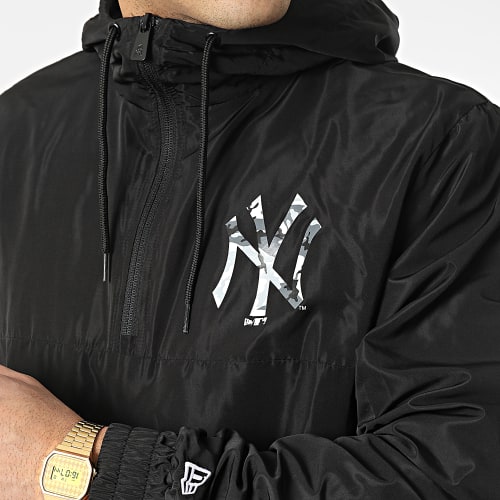 Coupe-vent Capuche MLB Seasonal Infill New York Yankees 12893139 Noir