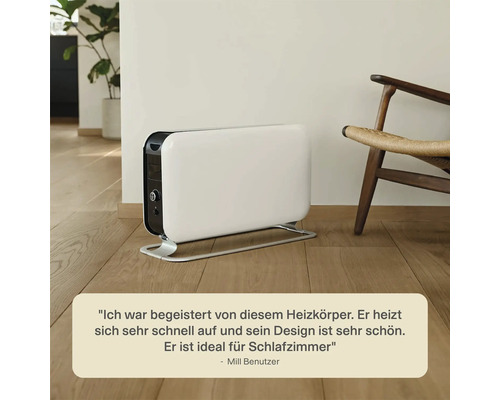 Convectormolen WIFI 62 x 38,5 cm 1500 W wit