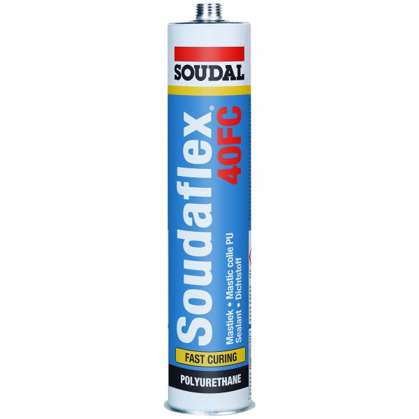 Soudal Selante Soudaflex 40FC Poliuretano Cinza 310ml - 121721