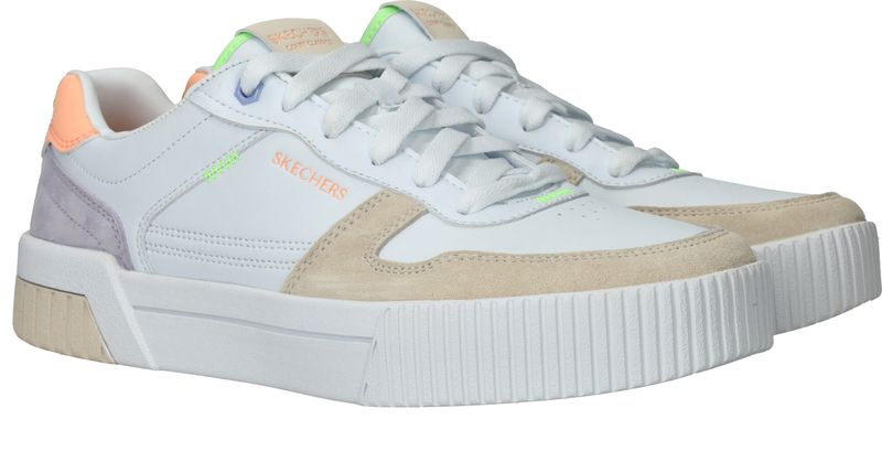 Skechers Jade Stylish Type Sneakers Wit Dames