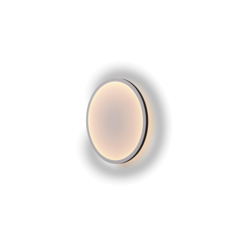 Muuto Calm wandlamp Ø50 wit/grijs