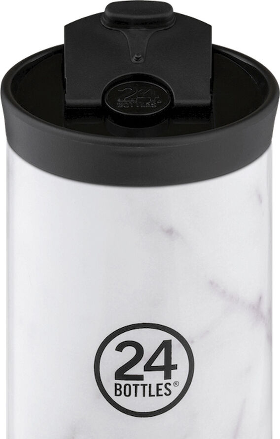 24Bottles Travel Tumbler 350 ml - Carrara Hvid