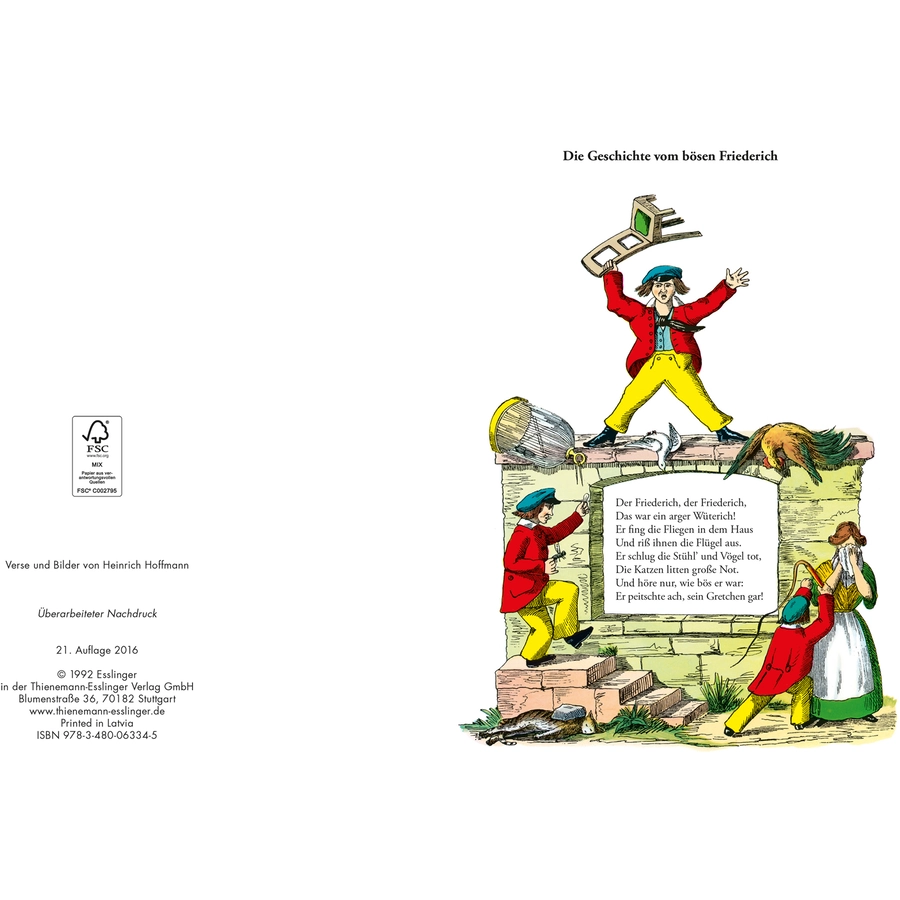 Thienemann Der Struwwelpeter: Bilderbuch