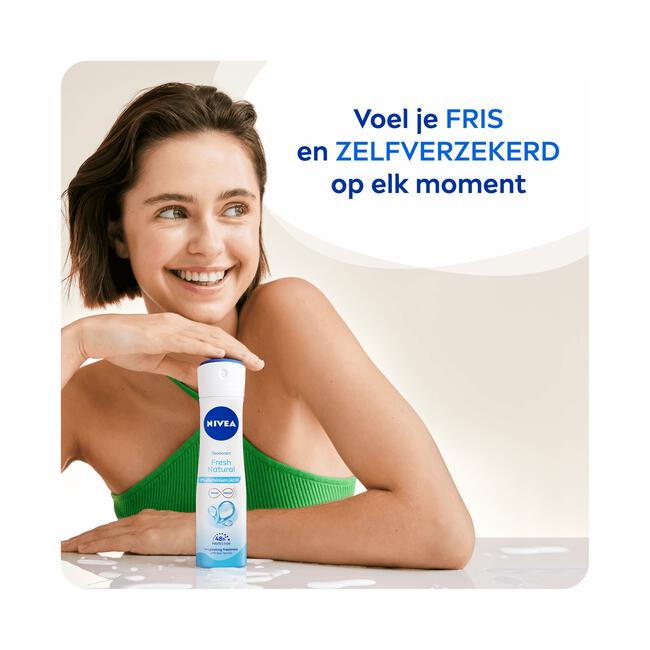 NIVEA Fresh Natural Deodorant Spray 150 ML