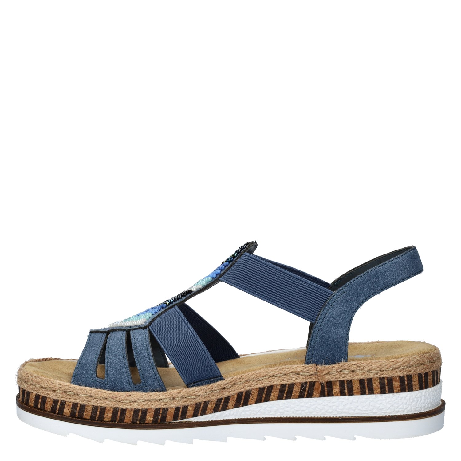 dames sandaal Rieker Blauw