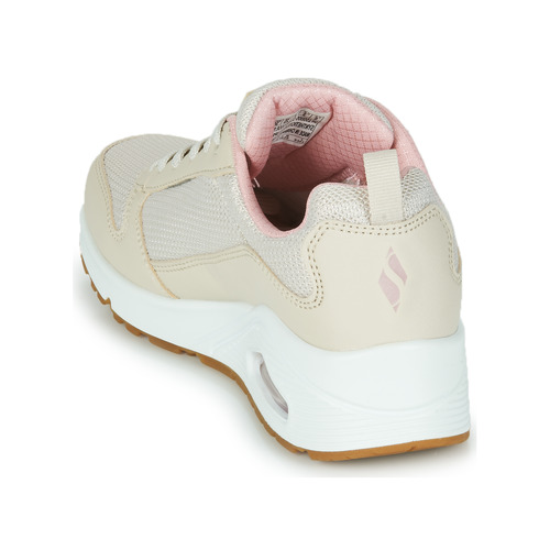 Skechers - UNO INSIDE MATTERS - Beige / Rose