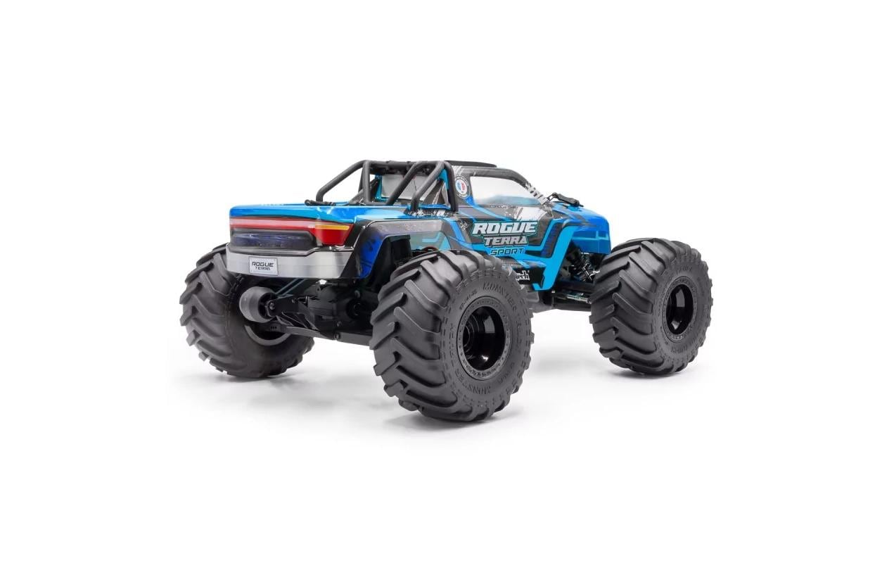 Monster Truck Rogue Terra Brushless Blau, RTR, 1:10<br>4x4 Brushless Monstertruck im Massstab 1:10 mit Ladegerät und Akku