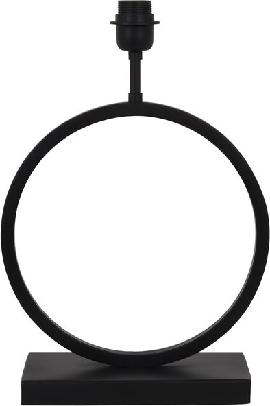 Light & Living lampenvoet Liva zwart 30 x 12,5 x 42 cm