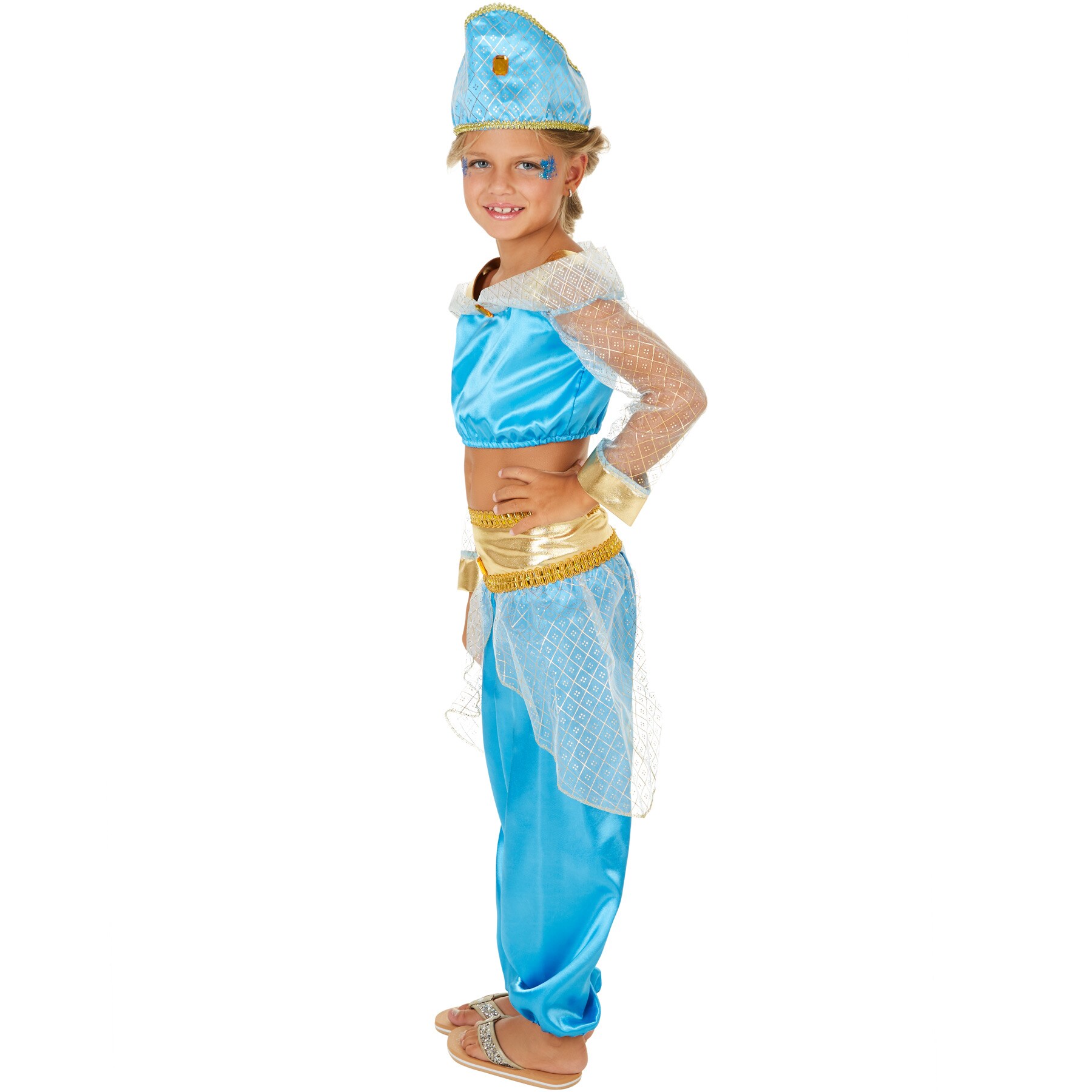 tectake® Mädchenkostüm Orientprinzessin