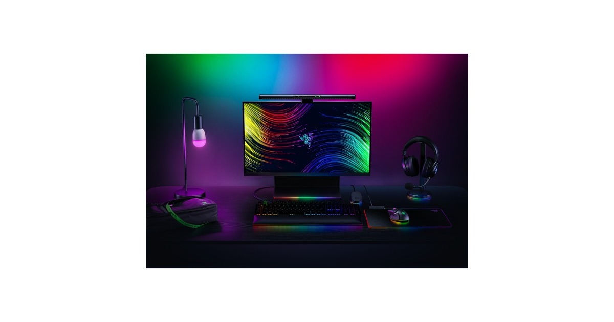 RazerAether Monitor Light Bar verlichting  (Zwart)