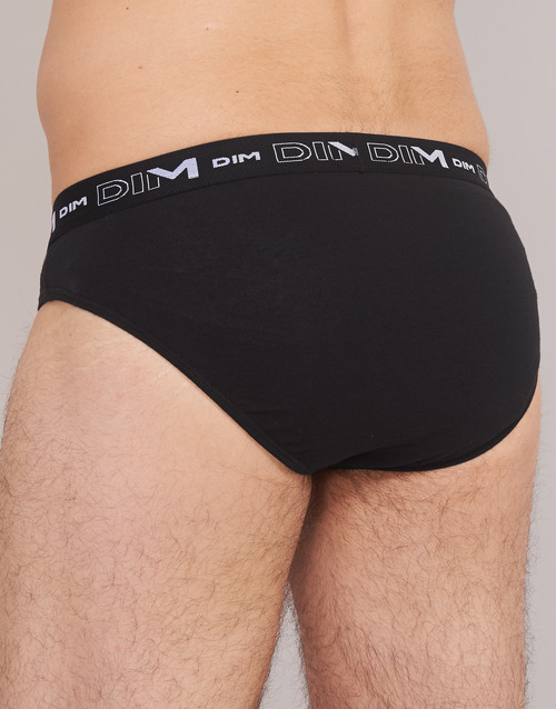 DIM - COTON STRETCH X3 - Noir