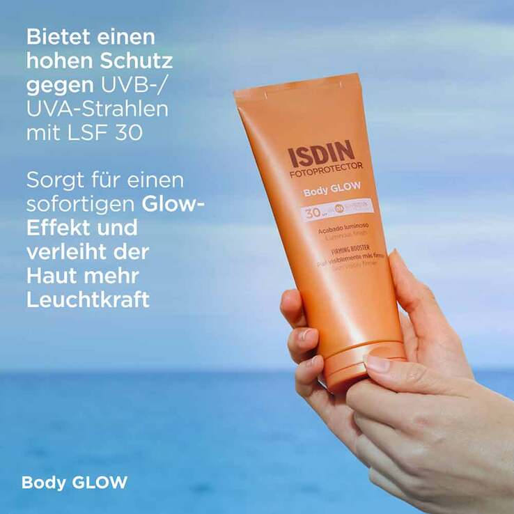 ISDIN Fotoprotector Body glow Creme LSF 30, 200 ml