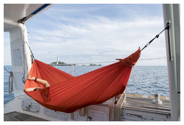 Hamac Ticket To The Moon Compact Hammock Orange