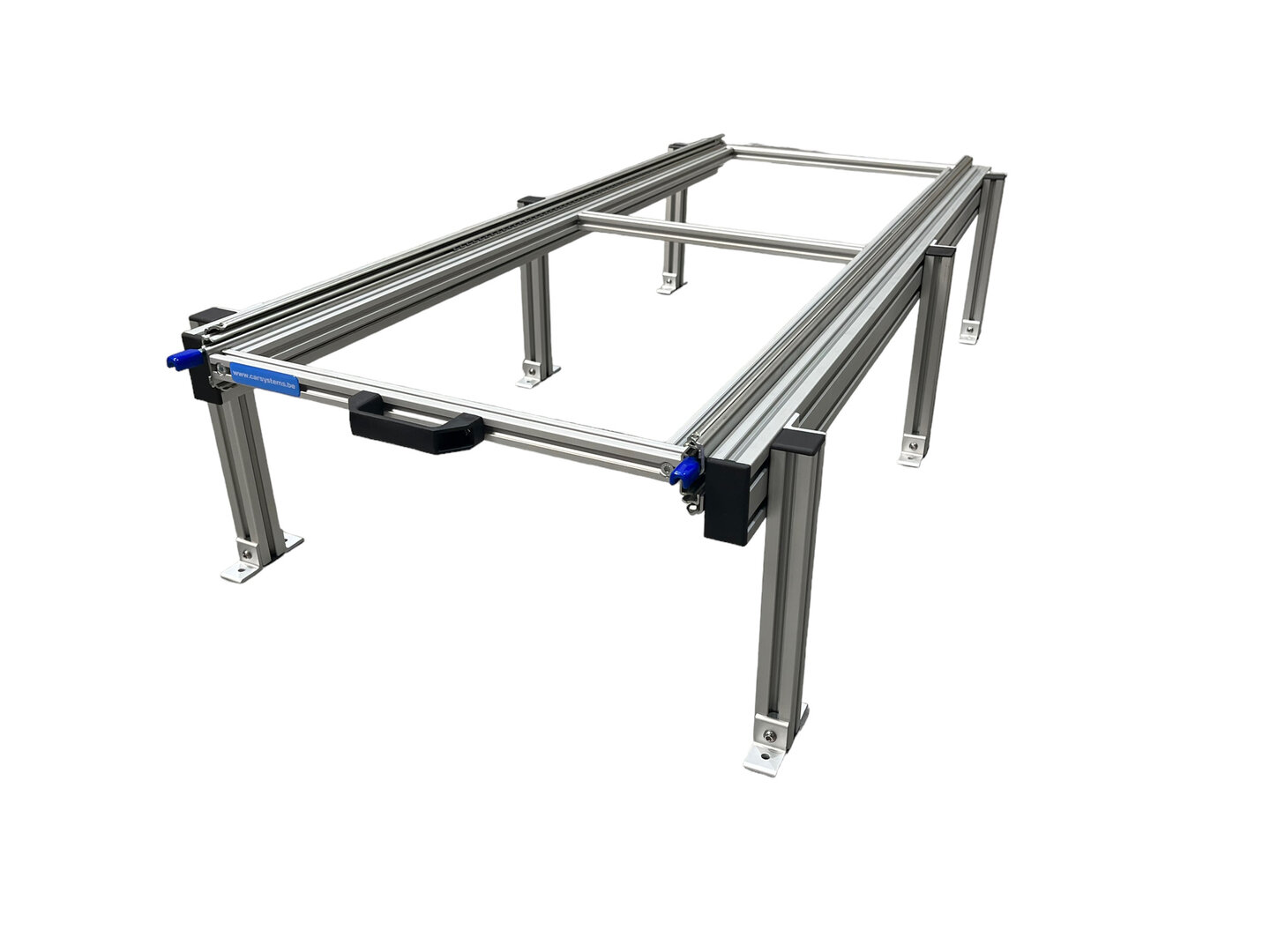 Schuifplateau 120 cm diepte verhogingsset