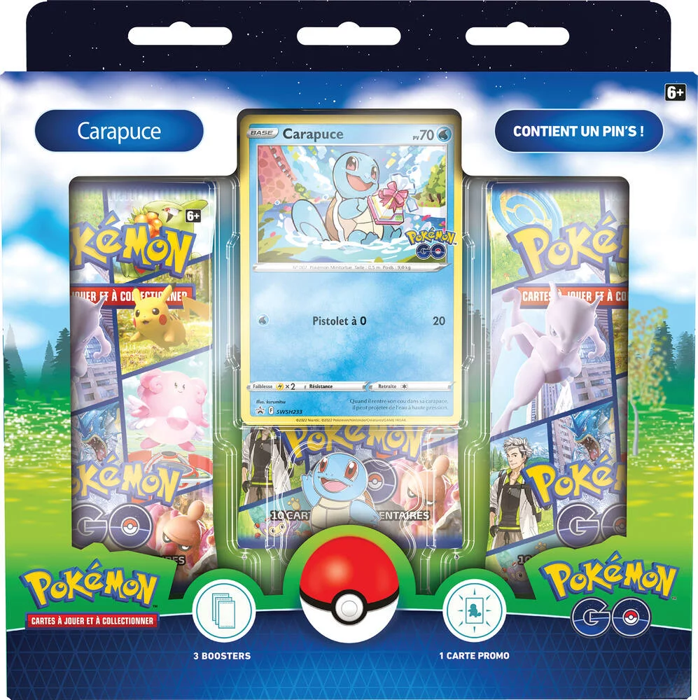 POKEMON - CARTE A COLLECTIONNER - COFFRET PIN'S
