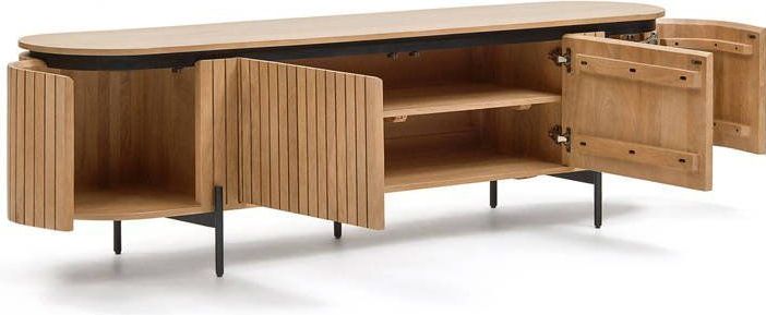 Kave Home - Licia - Tv-meubel - 4-deurs