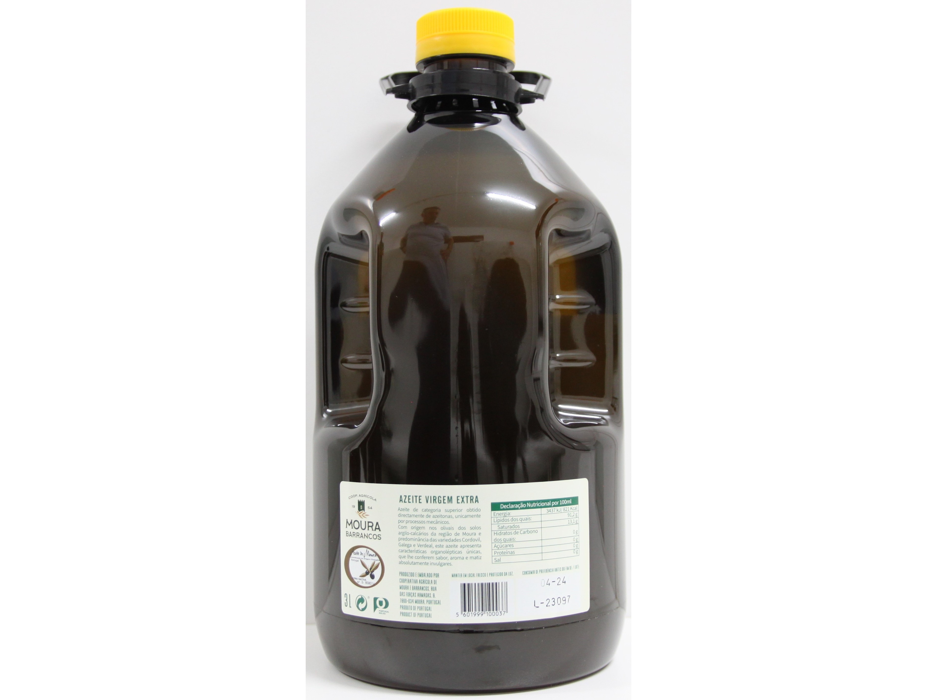 AZEITE VIRGEM EXTRA MOURA PET ESCURO 3L