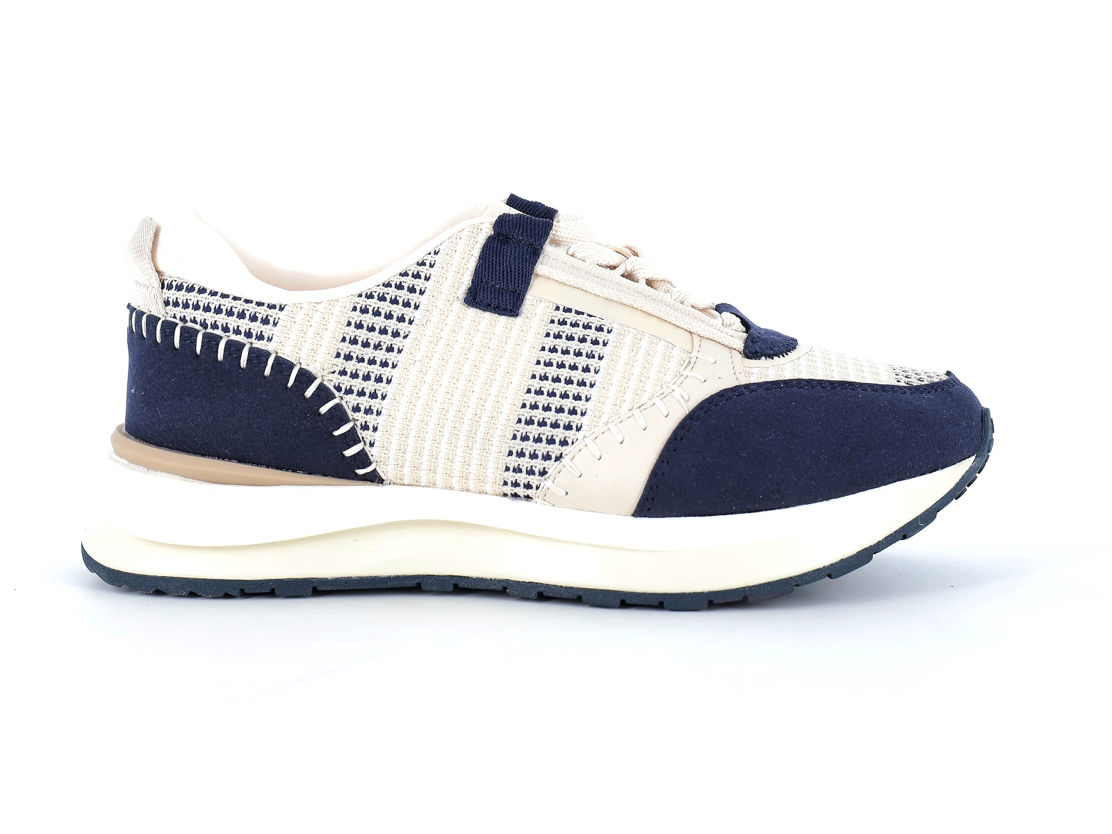 Tamaris-23724 Matières combinées Beige Marine