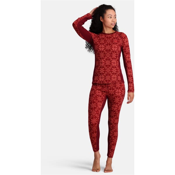 T-shirt thermique KARI TRAA EDITH LS ROUGE