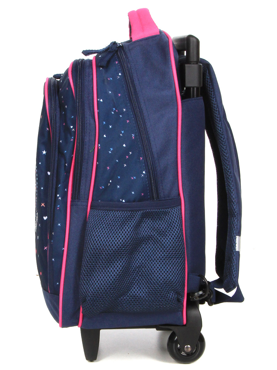 Sac À dos À roulettes Poivre Blanc Girl