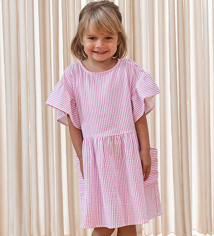 Fliink Kleid - Musselin - Ciao - Cloud Tänzer m. Streifen