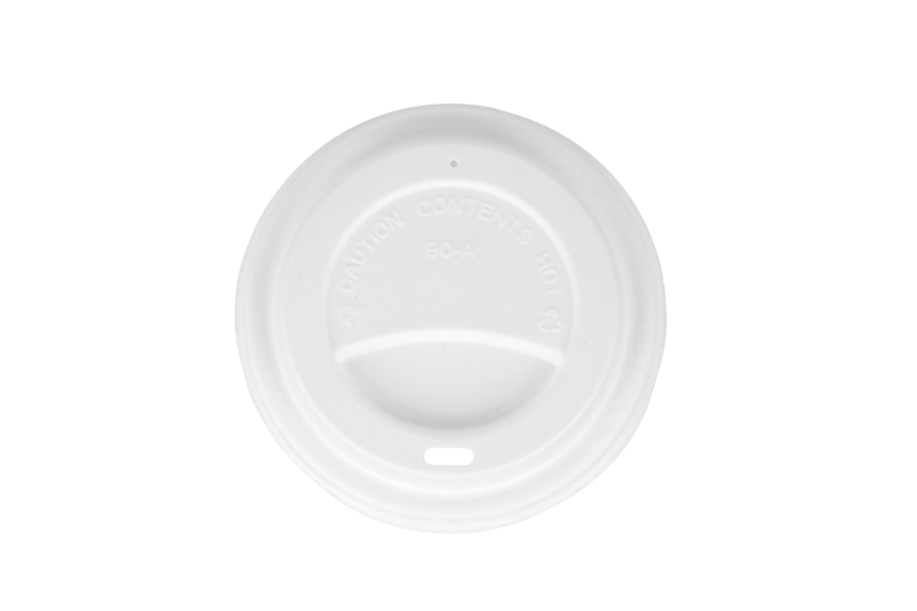 Koffiebeker deksels Ø90mm suikerriet BIO