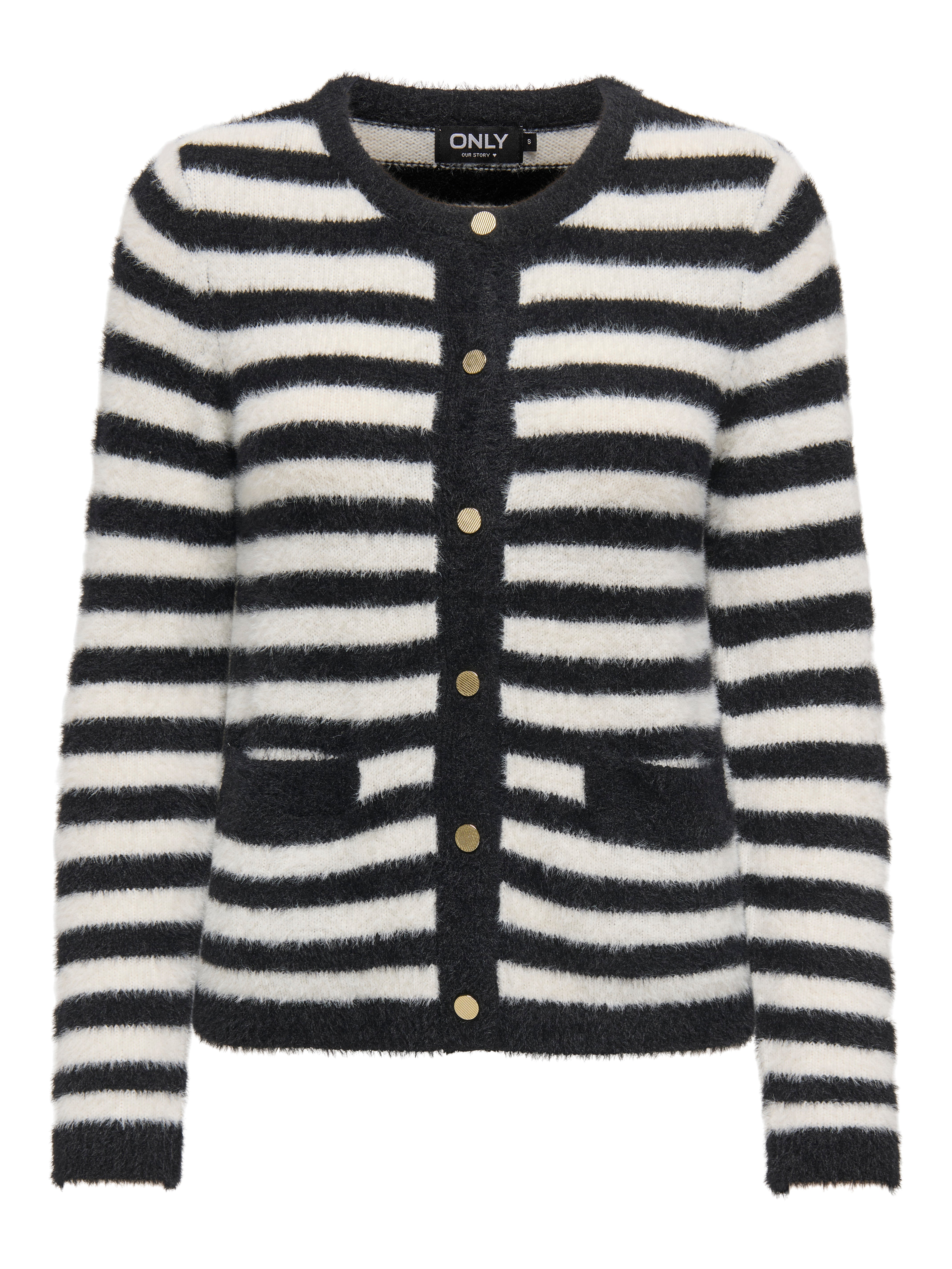 ONLCASSA Strickjacke Black