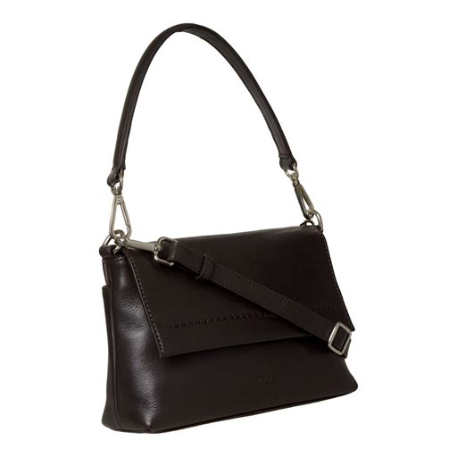 Belsac Paulina Crossbody, Dark Brown