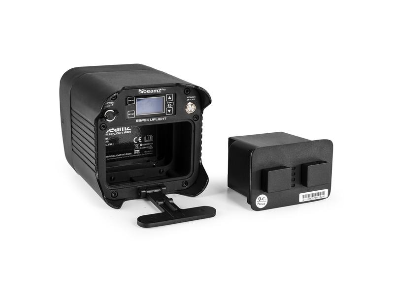 BeamZ Pro PAR-Bar BBP54 Akku Uplight Kompakter Battery Par, der sich ideal als Akzent- und Uplighting eignet