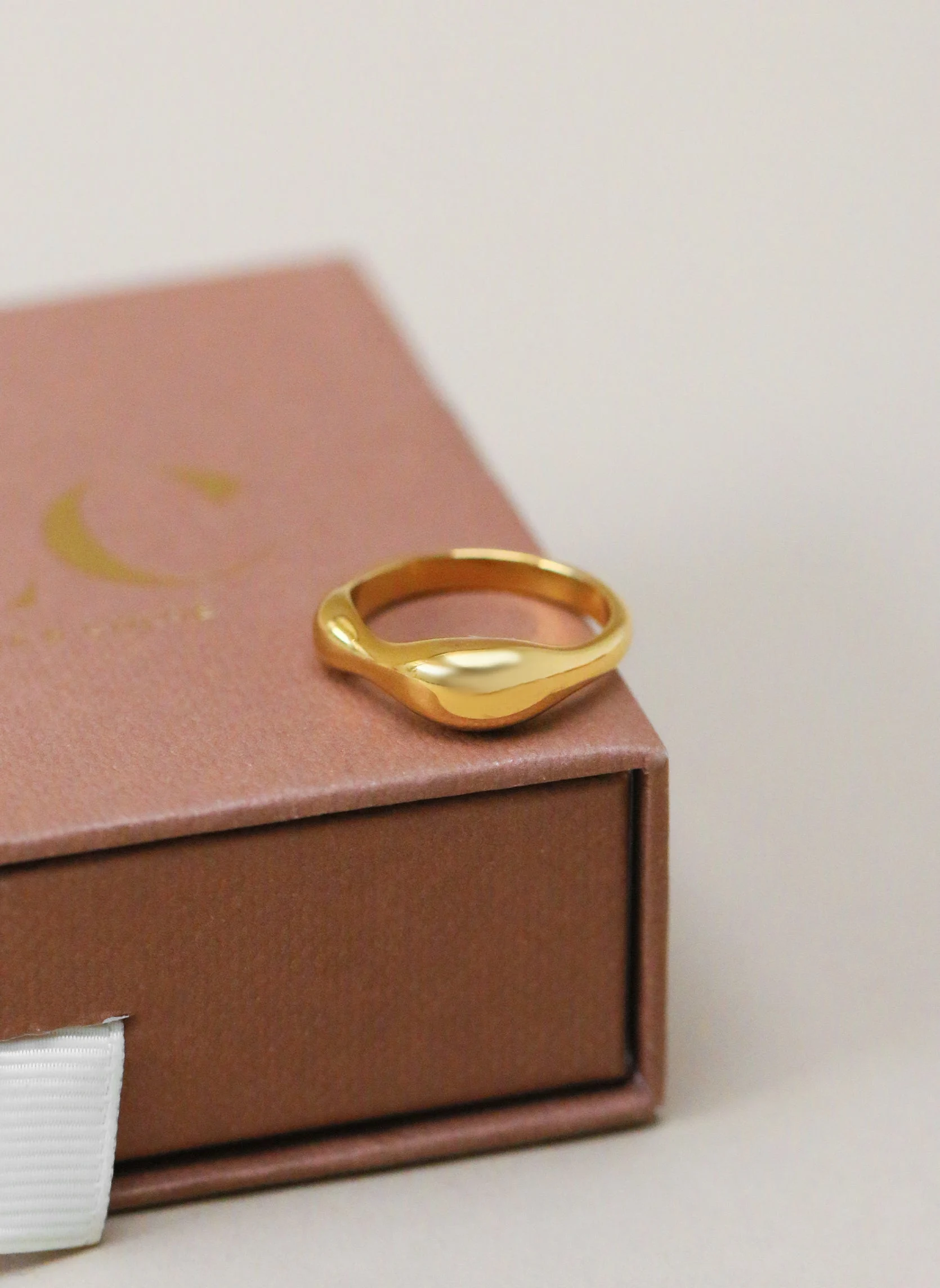 COVE - Bague fine cove | Doré