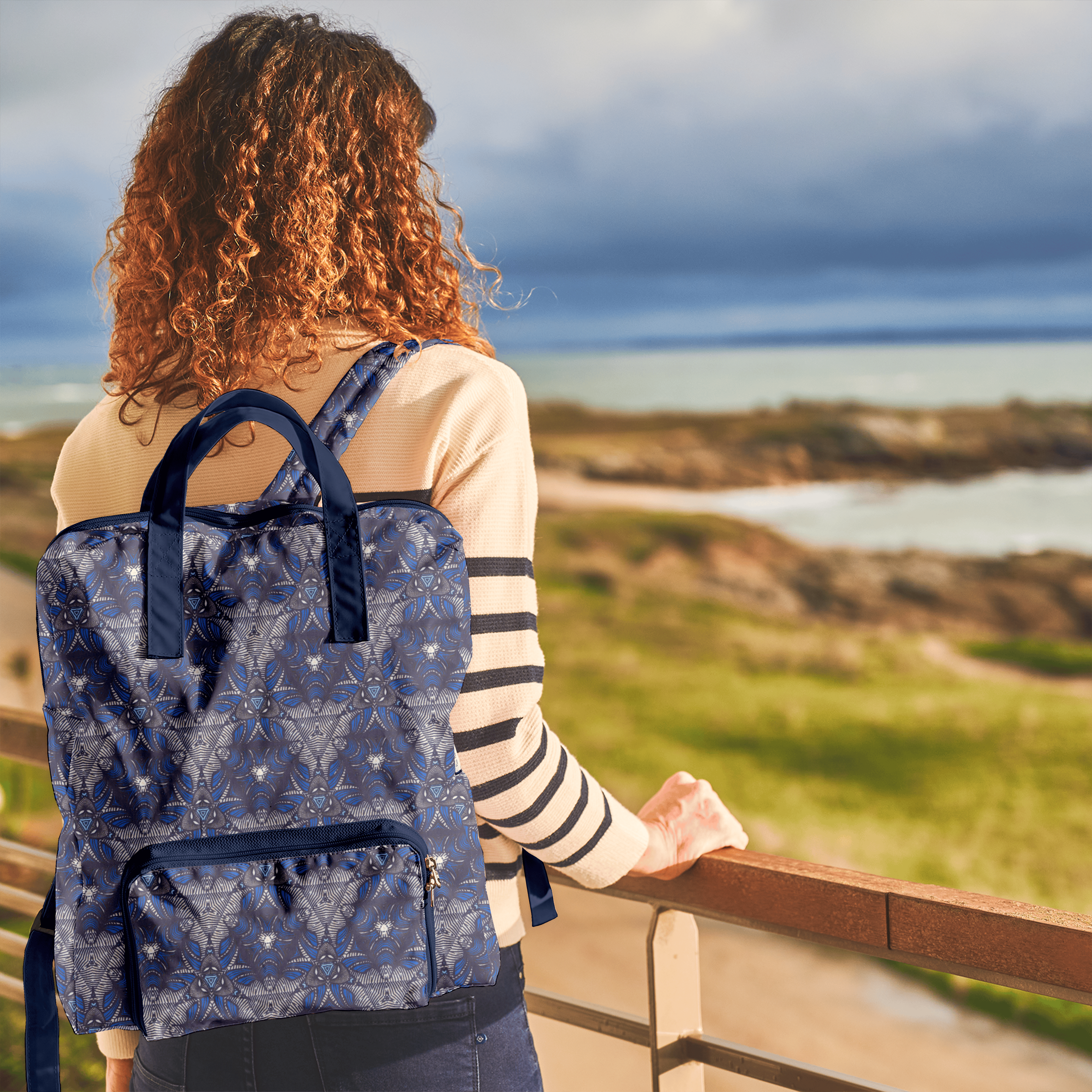 Sac À Dos Pliable Gaby Ethnique