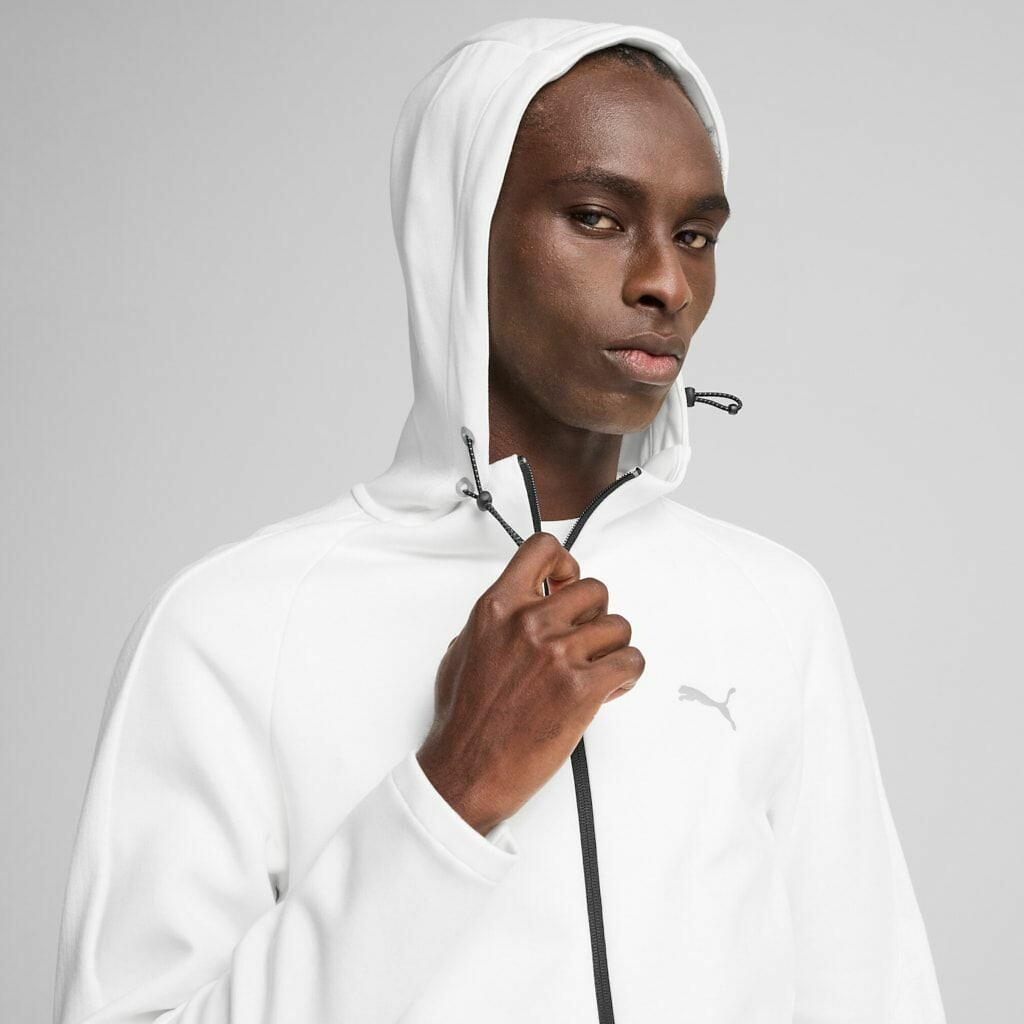 PUMA<br>Moletom com zíper Evostripe