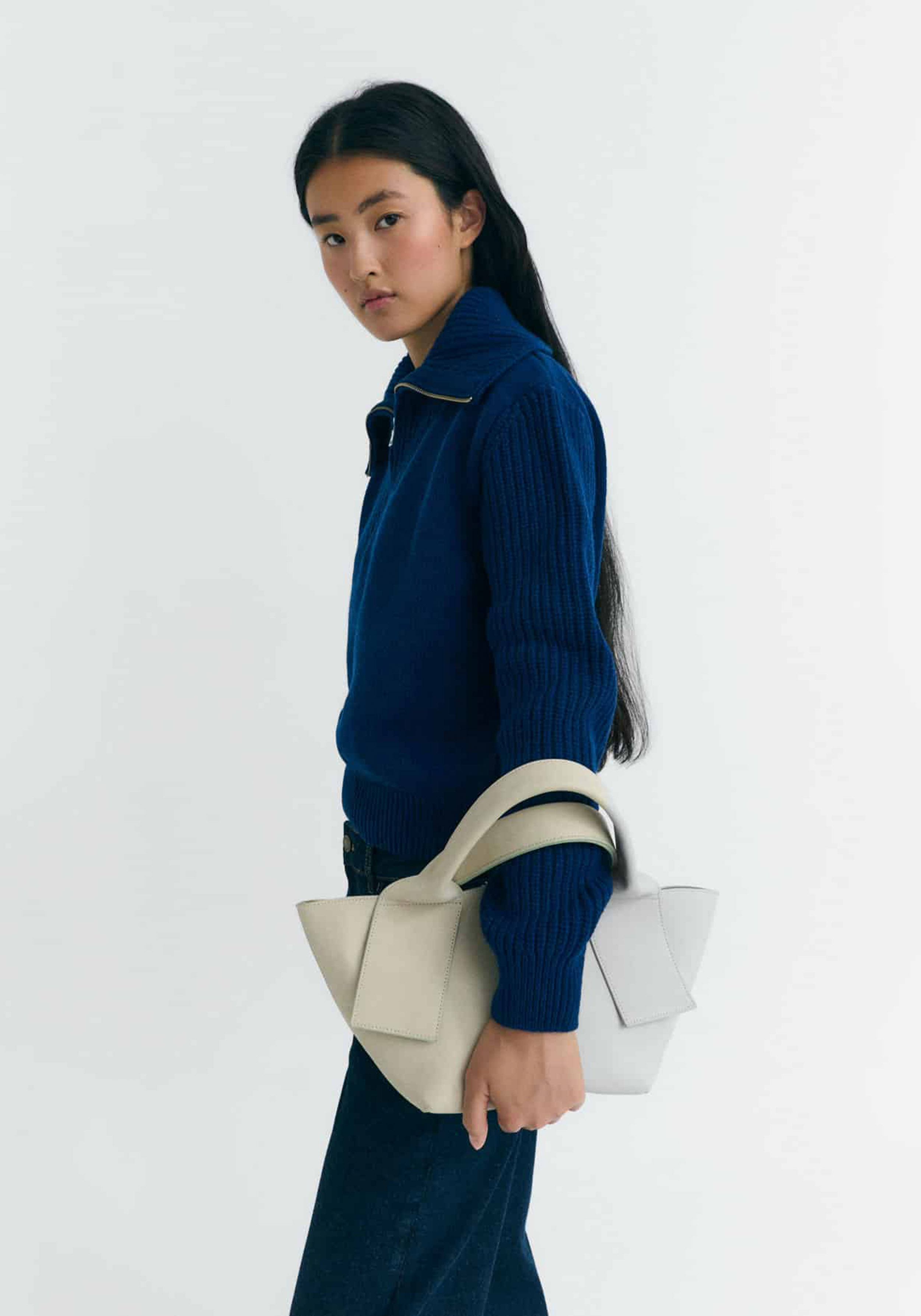 Thinking Mu Strickpullover Tanit Indigo Blue