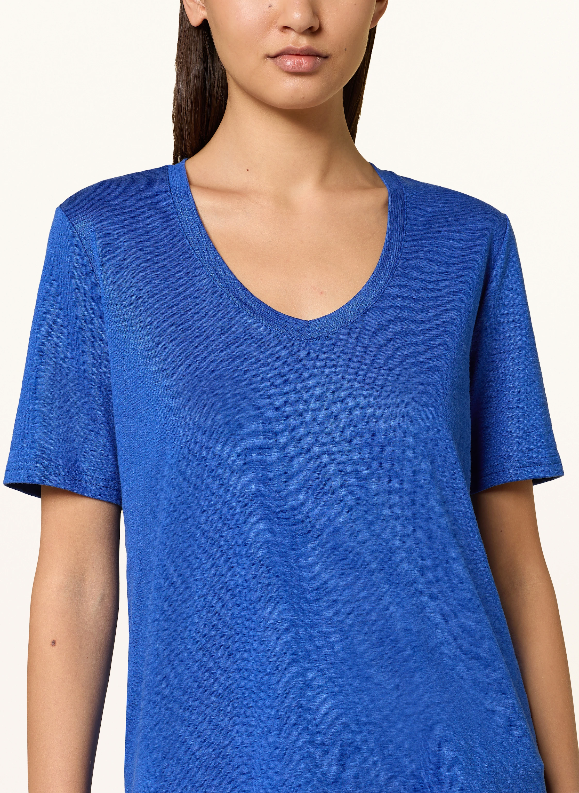MARC CAIN T-Shirt aus Leinen