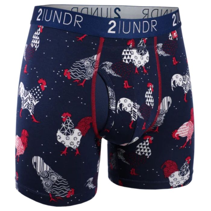 2UNDR Herre Undertøj og basislag Swing Shift Boxer Rød