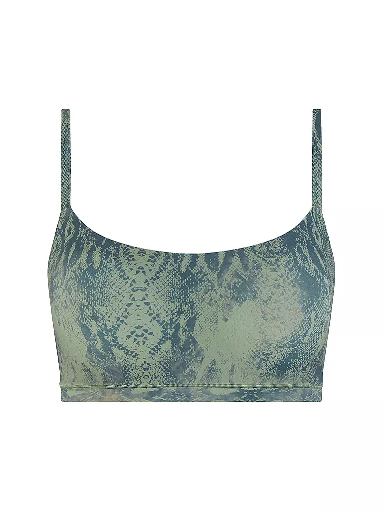 CHANTELLE Bustier SOFTSTRETCH python print olive
