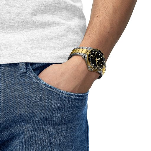 Tissot Seastar 1000 T120.410.22.051.00 Herreur, Steel/Black, 40 mm
