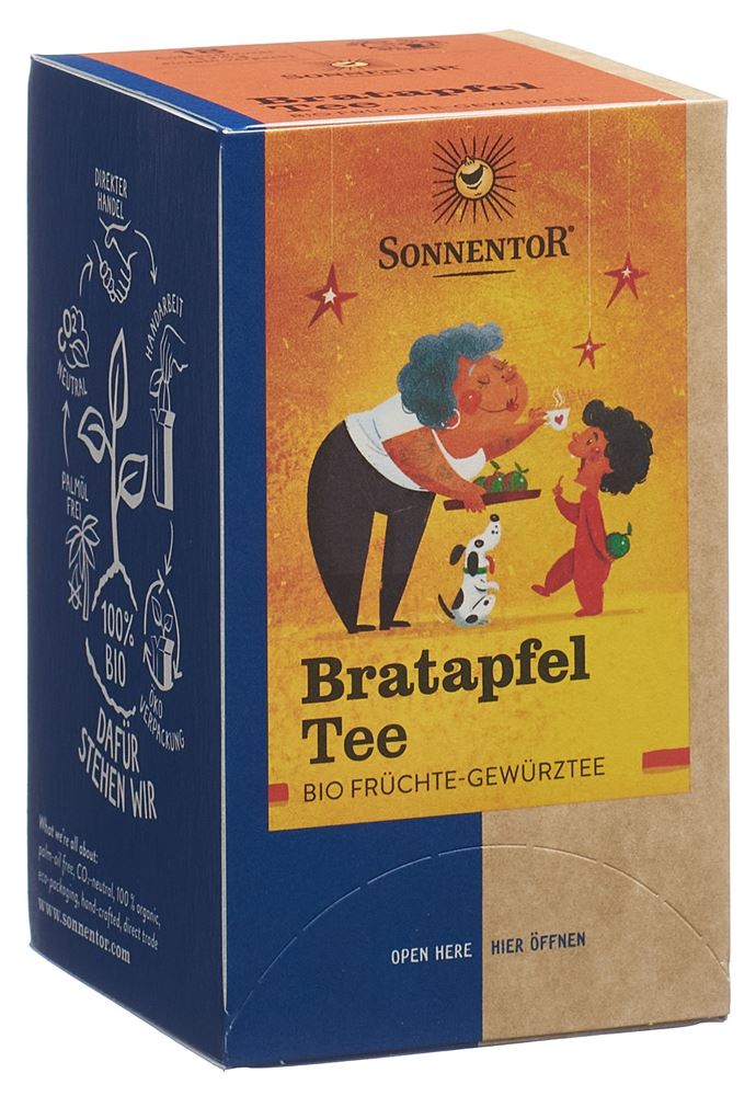 SONNENTOR Bratapfel Tee Tees BIO Btl 18 Stk