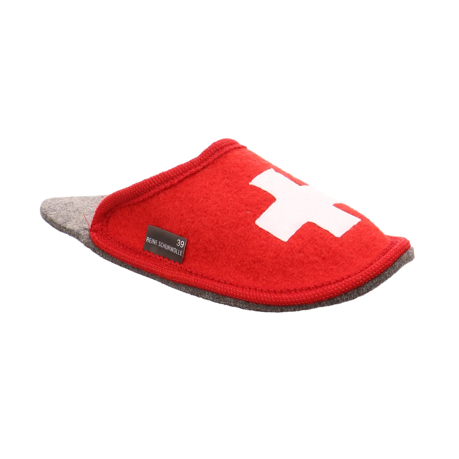 GOTTSTEIN Hausschuhe + Stiefelsocken Rot Textil