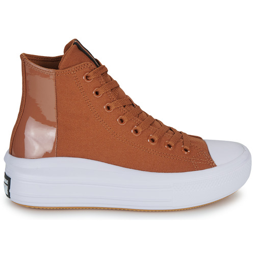 Converse - CHUCK TAYLOR ALL STAR MOVE PLATFORM TORTOISE - Marron