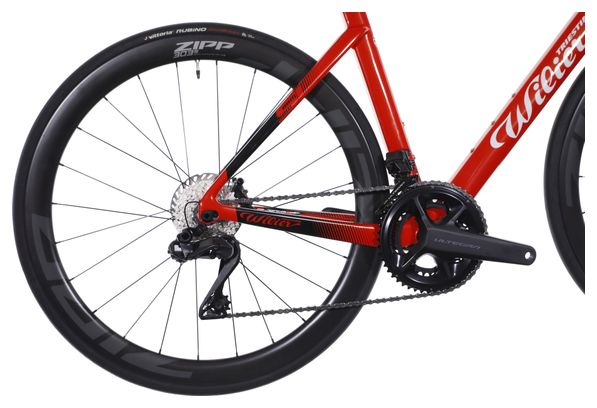 Vélo de Route Wilier Triestina Cento10 SL Shimano Ultegra Di2 12V 700 mm Rouge Noir 2023 - Produit Reconditionné