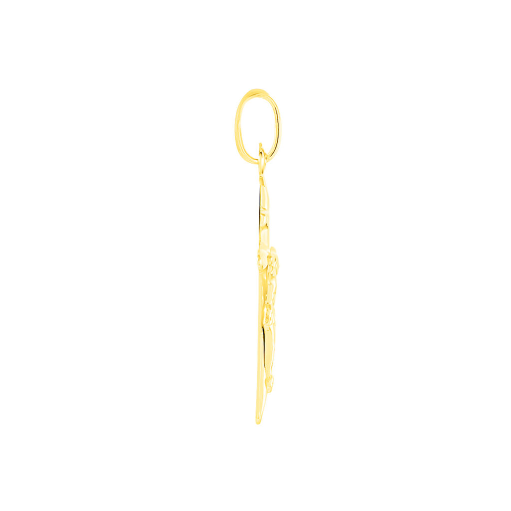 Pendentif Damian Croix Or Jaune
