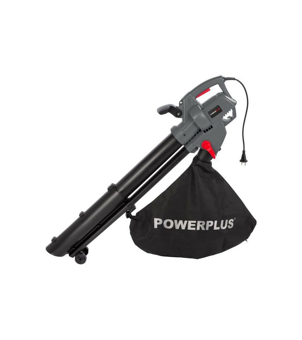Aspirateur souffleur broyeur de feuilles 3300w poweg9013