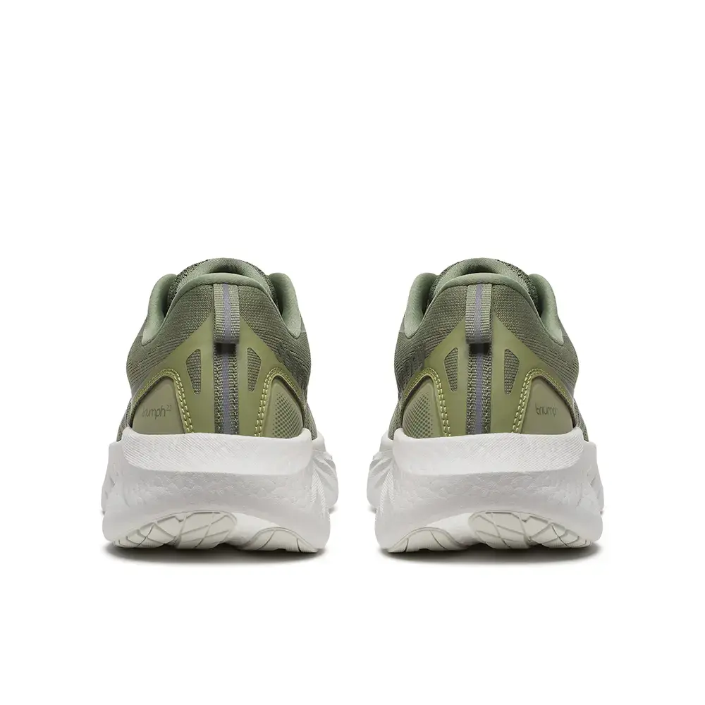 Saucony Triumph 22 Hardloopschoenen Olijfgroen/Wit Heren
