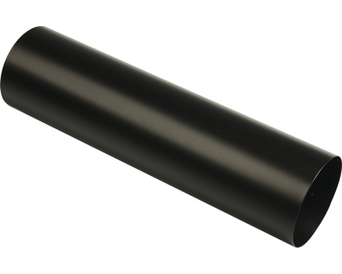 MEFA krantenhouder, gepoedercoat staal, BxØ 420/110 mm, 78 mm, diepzwart mat RAL 9005, structuur