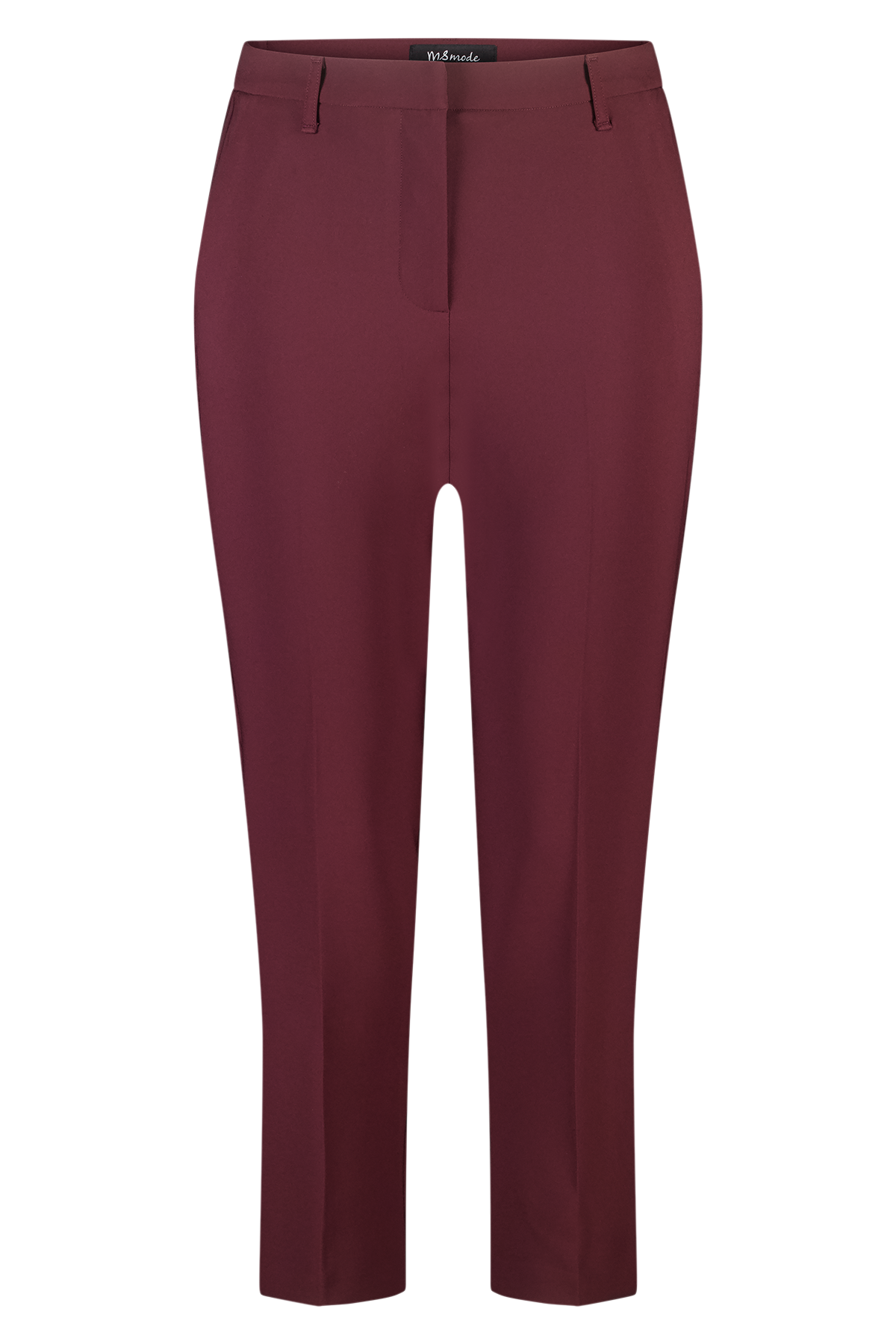 Straight leg pantalon Bordeaux